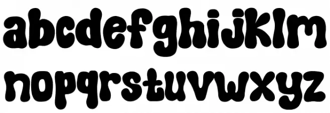 Molly Child Font LOWERCASE