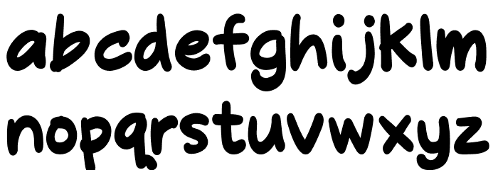 Molly Jack Regular Font LOWERCASE