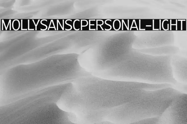 MollySansCPERSONAL-Light Example 3