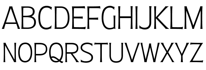 MollySansCPERSONAL-Thin Font LOWERCASE