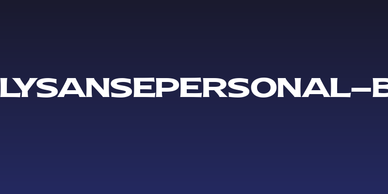 MollySansEPERSONAL-Bold Social Header