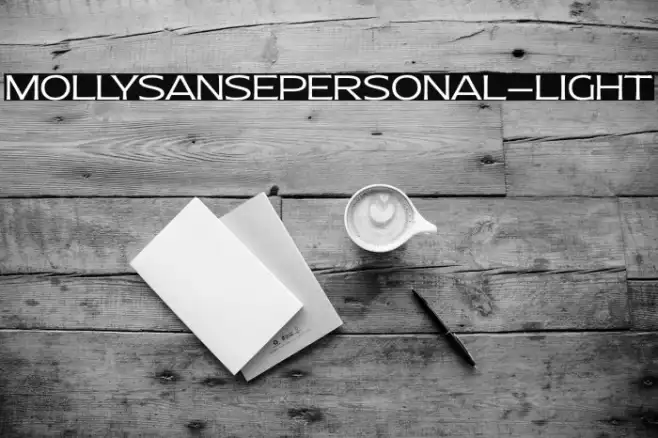 MollySansEPERSONAL-Light Example 2