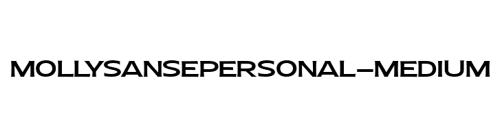 MollySansEPERSONAL-Medium  免费字体下载