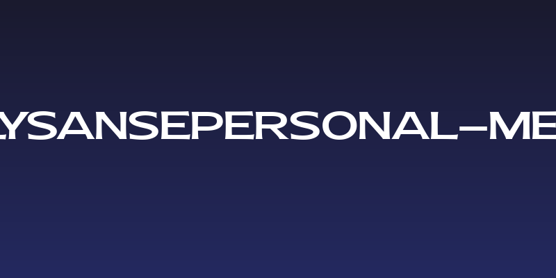 MollySansEPERSONAL-Medium Social Header
