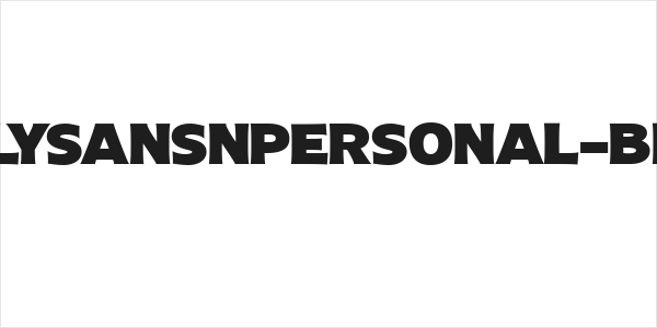 MollySansNPERSONAL-Black Logo