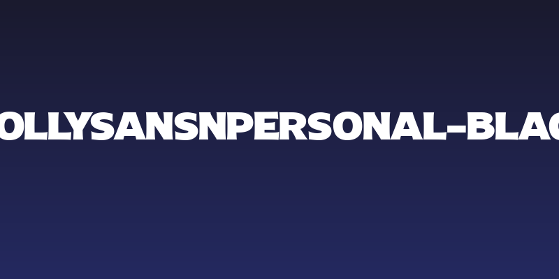 MollySansNPERSONAL-Black Social Header