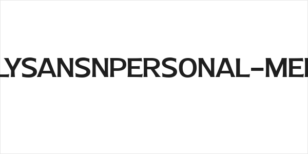 MollySansNPERSONAL-Medium Logo