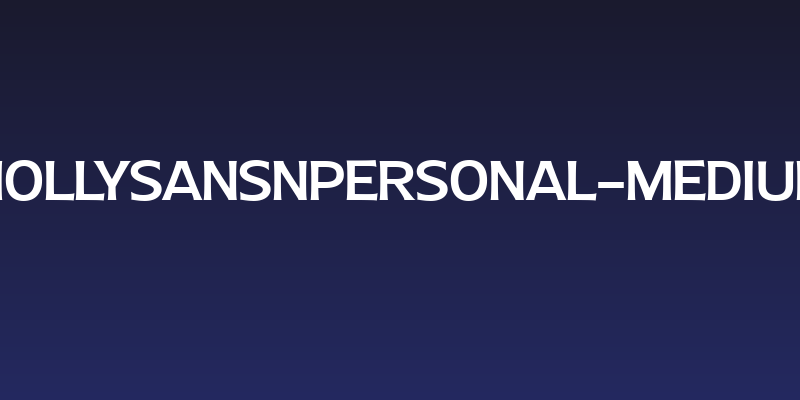 MollySansNPERSONAL-Medium Social Header