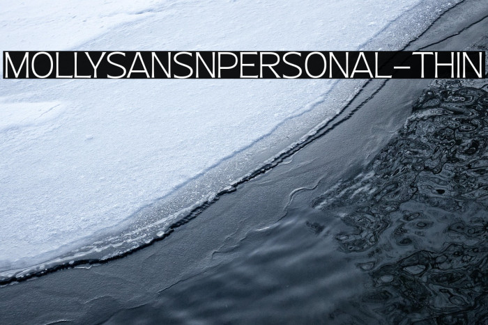 MollySansNPERSONAL-Thin Example 2