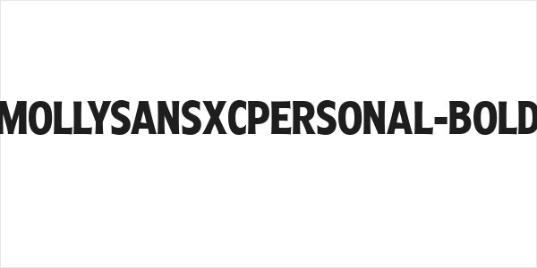 MollySansXCPERSONAL-Bold Logo