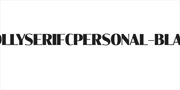 MollySerifCPERSONAL-Black Logo