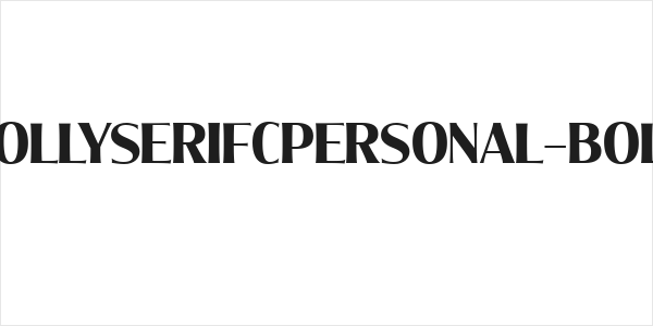 MollySerifCPERSONAL-Bold Logo