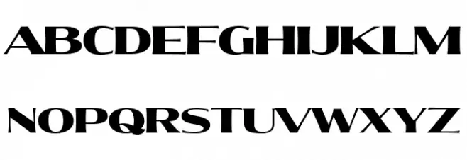 MollySerifEPERSONAL-Black Schriftart Groß