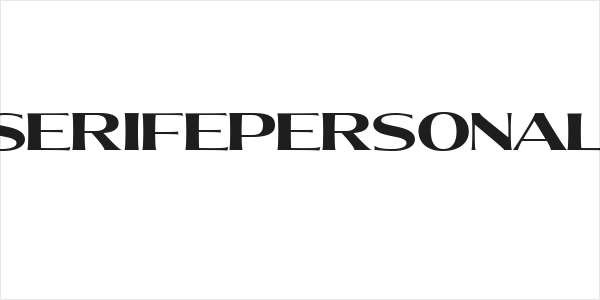 MollySerifEPERSONAL-Bold Logo