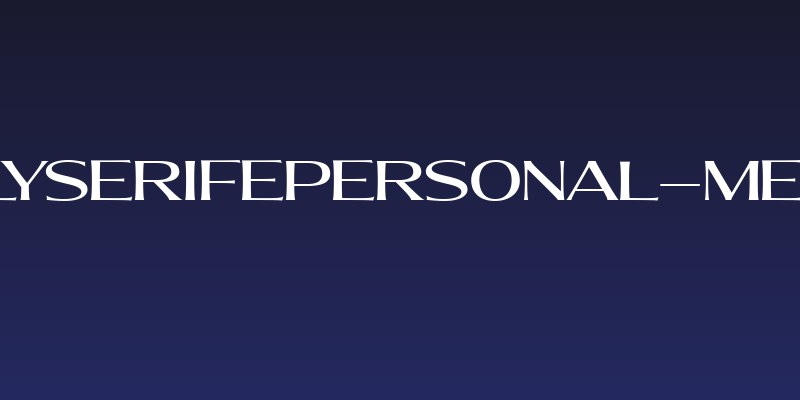 MollySerifEPERSONAL-Medium Social Header