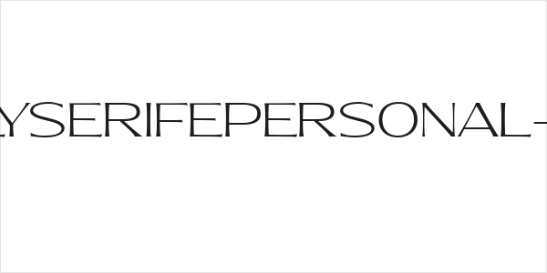 MollySerifEPERSONAL-Thin Logo