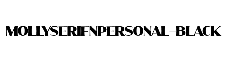 MollySerifNPERSONAL-Black  baixar fontes gratis