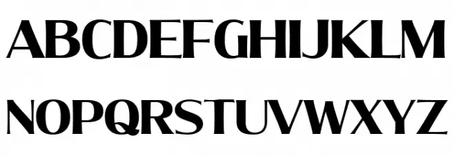 MollySerifNPERSONAL-Bold Font LOWERCASE