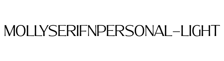 MollySerifNPERSONAL-Light  Free Fonts Download