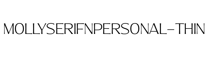 MollySerifNPERSONAL-Thin  baixar fontes gratis
