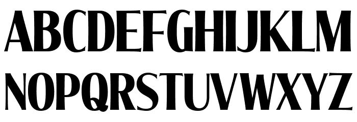MollySerifXCPERSONAL-Bold Font LOWERCASE