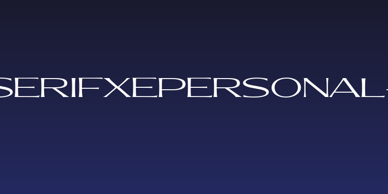 MollySerifXEPERSONAL-Light Social Header