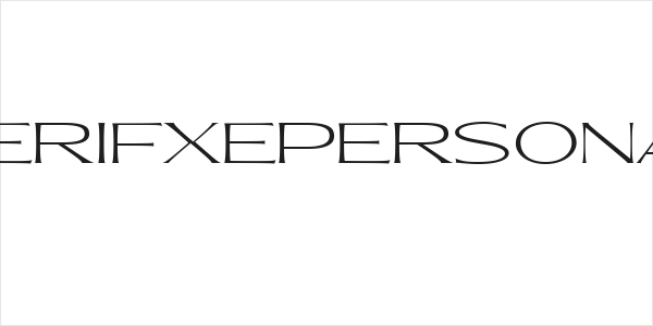 MollySerifXEPERSONAL-Thin Logo