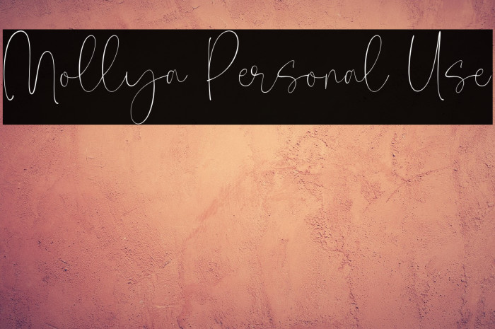 Mollya Personal Use Example 3