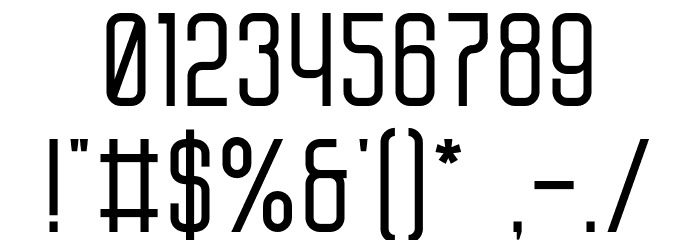 Molor-Regular Font OTHER CHARS