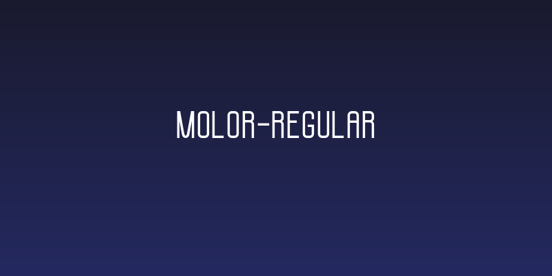 Molor-Regular Social Header