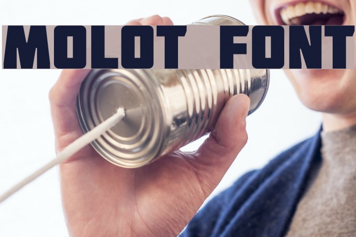 Molot Font examples