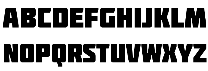 Molot Font LOWERCASE