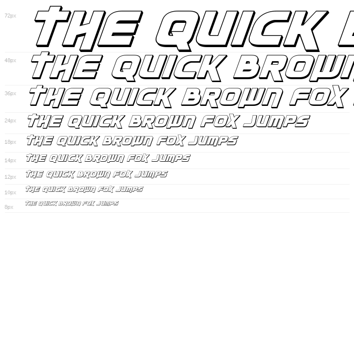 Moltors 3D Italic Waterfall