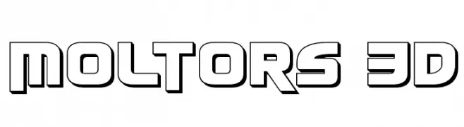 Moltors 3D  Descarca Fonturi Gratis