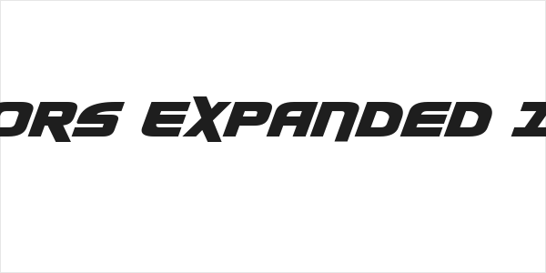 Moltors Expanded Italic Logo