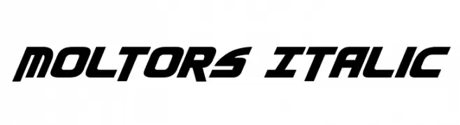 Moltors Italic  baixar fontes gratis