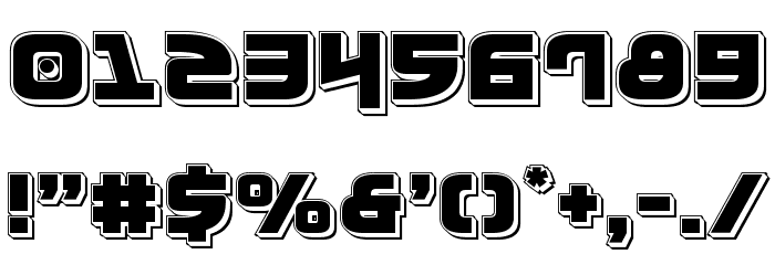 Moltors Punch Font OTHER CHARS