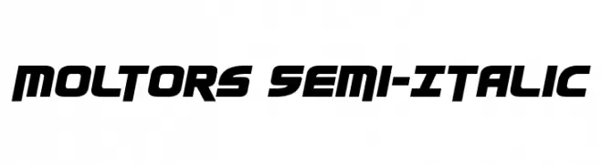 Moltors Semi-Italic  Free Fonts Download