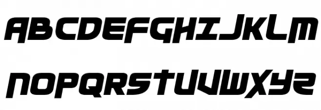Moltors Semi-Italic Schriftart Groß