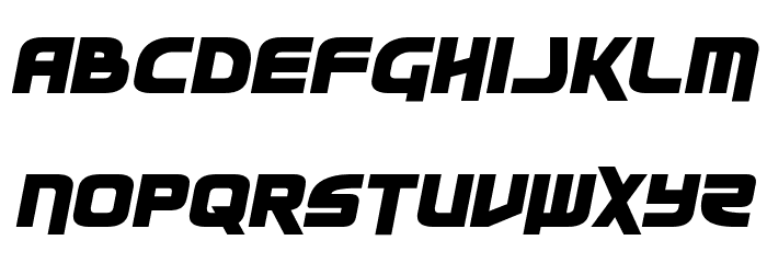 Moltors Semi-Italic Font LOWERCASE