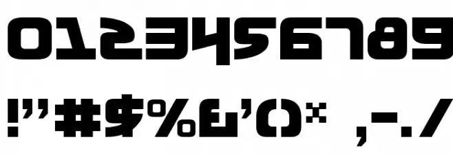 Moltors Font OTHER CHARS