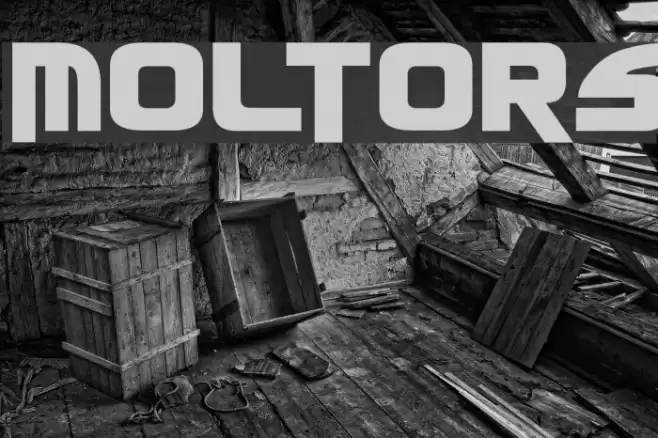 Moltors Font examples