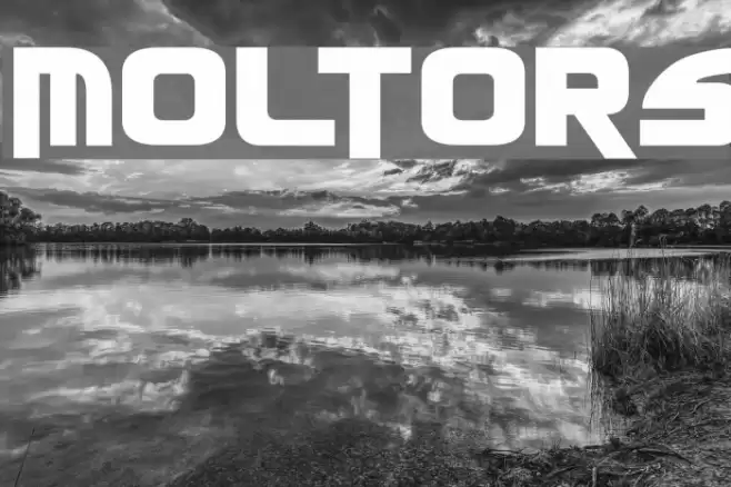 Moltors Font examples