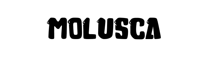 Molusca  Frei Schriftart Herunterladen