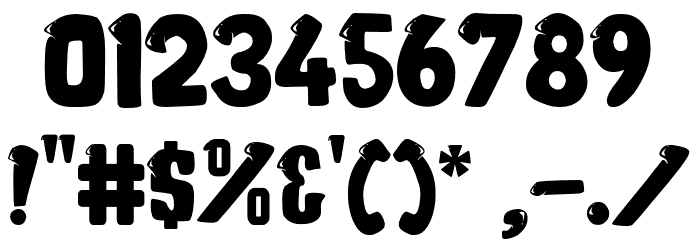 Molusca Font OTHER CHARS