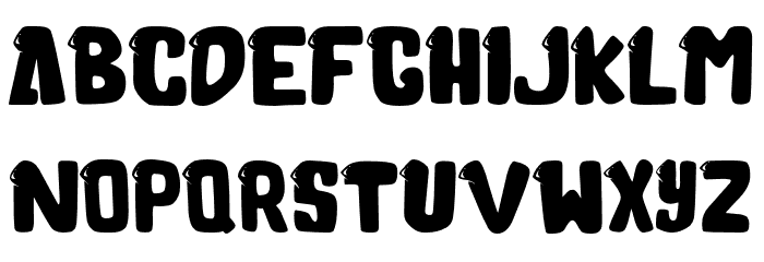 Molusca Font LOWERCASE