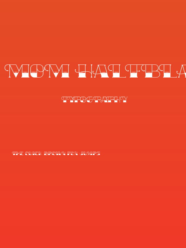 Mom Halfblack Poster