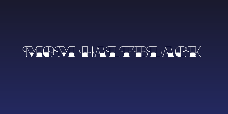 Mom Halfblack Social Header