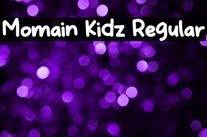 Momain Kidz Regular Example 3
