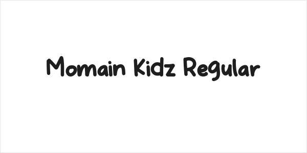 Momain Kidz Regular Logo